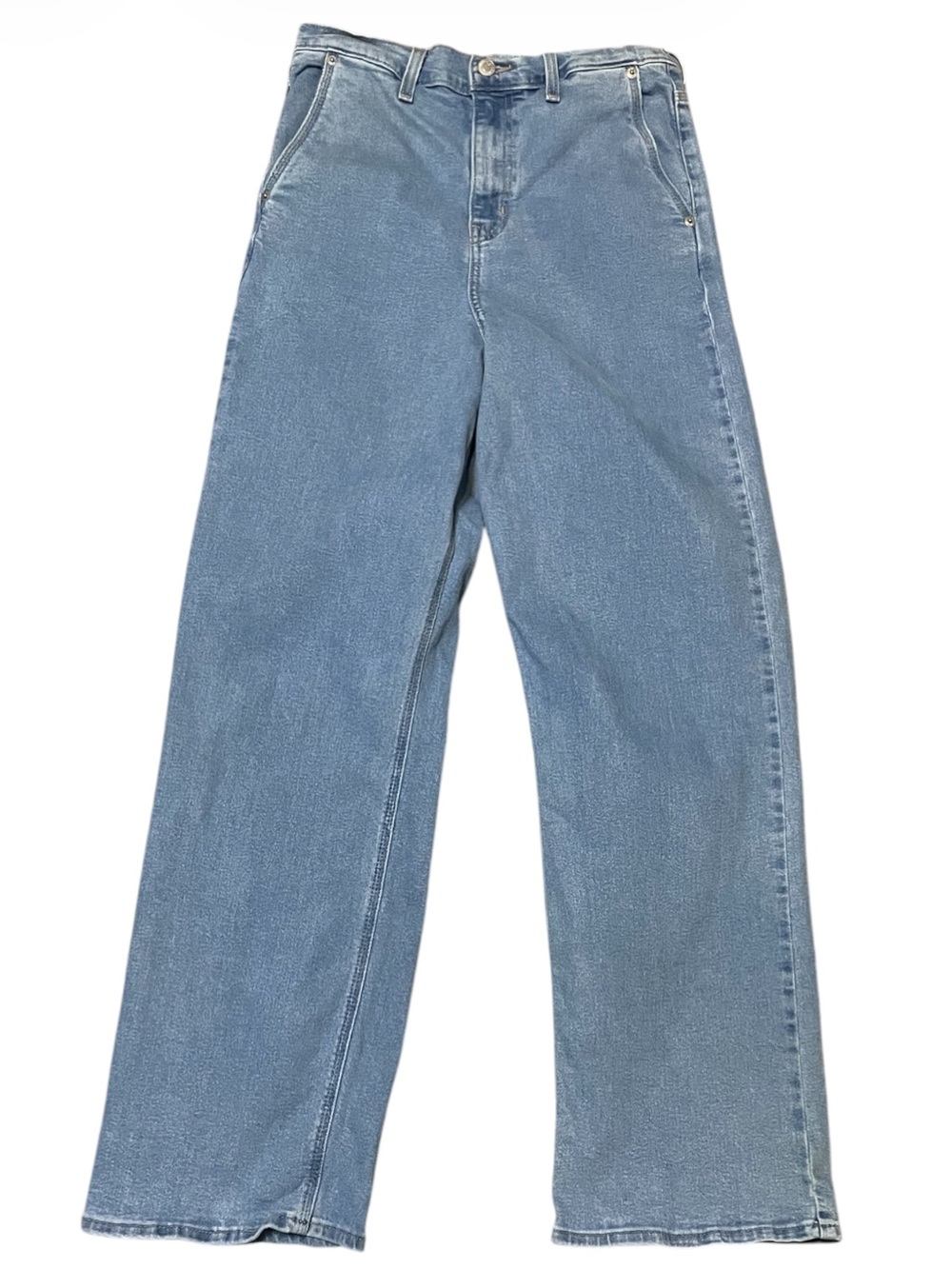 Women's High-Rise Loose Straight Jeans Signature by Levi Strauss Heritage Size 4